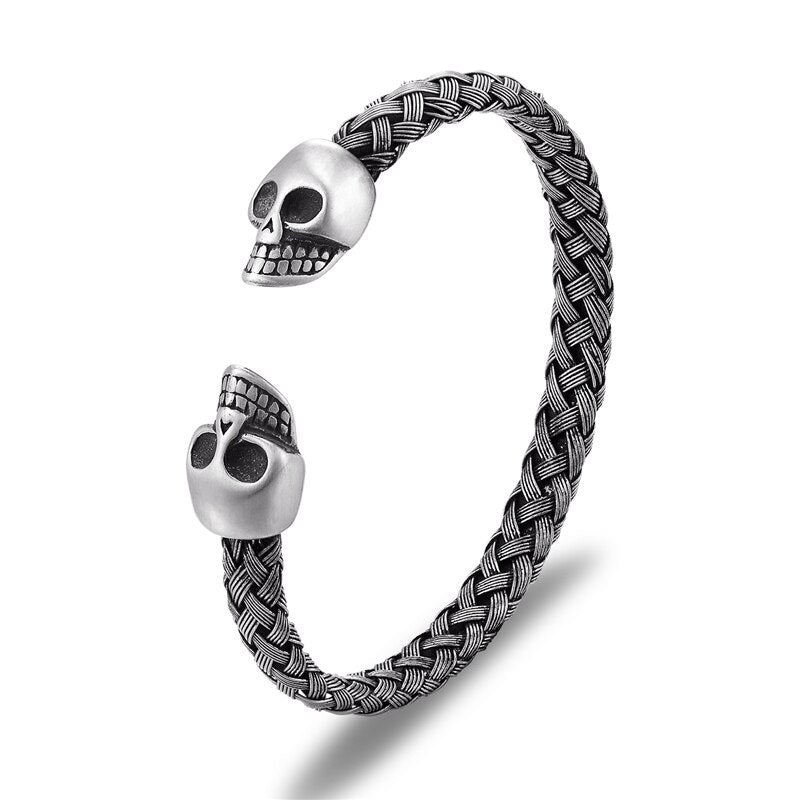 Skull Stainless Steel Bracelet L55