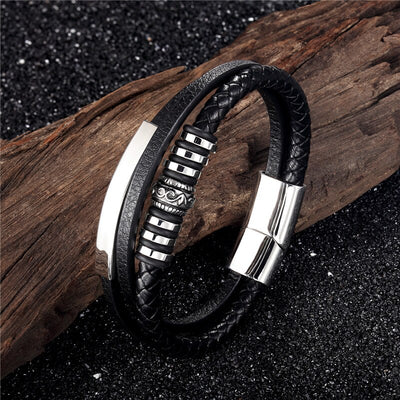 MKENDN Leather Bracelet 958