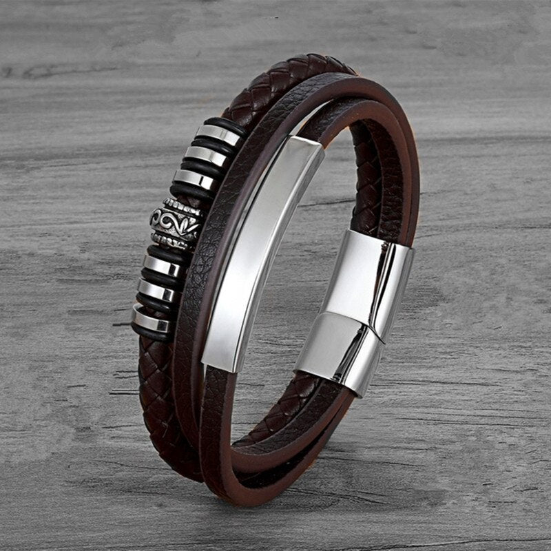 MKENDN Leather Bracelet 958
