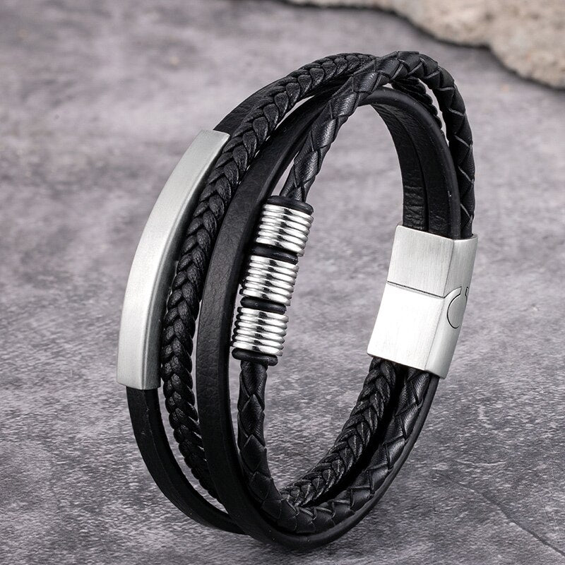 Multilayer Braid Bracelet