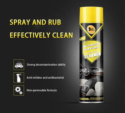 Foam spray fast cleaner