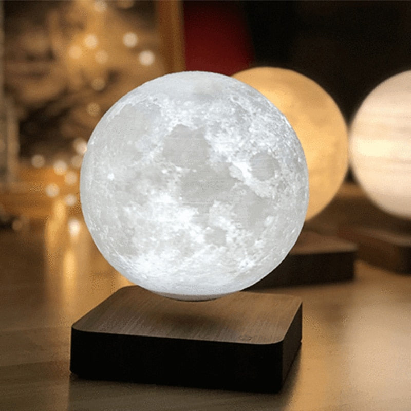 Floating LED Moon Lamp