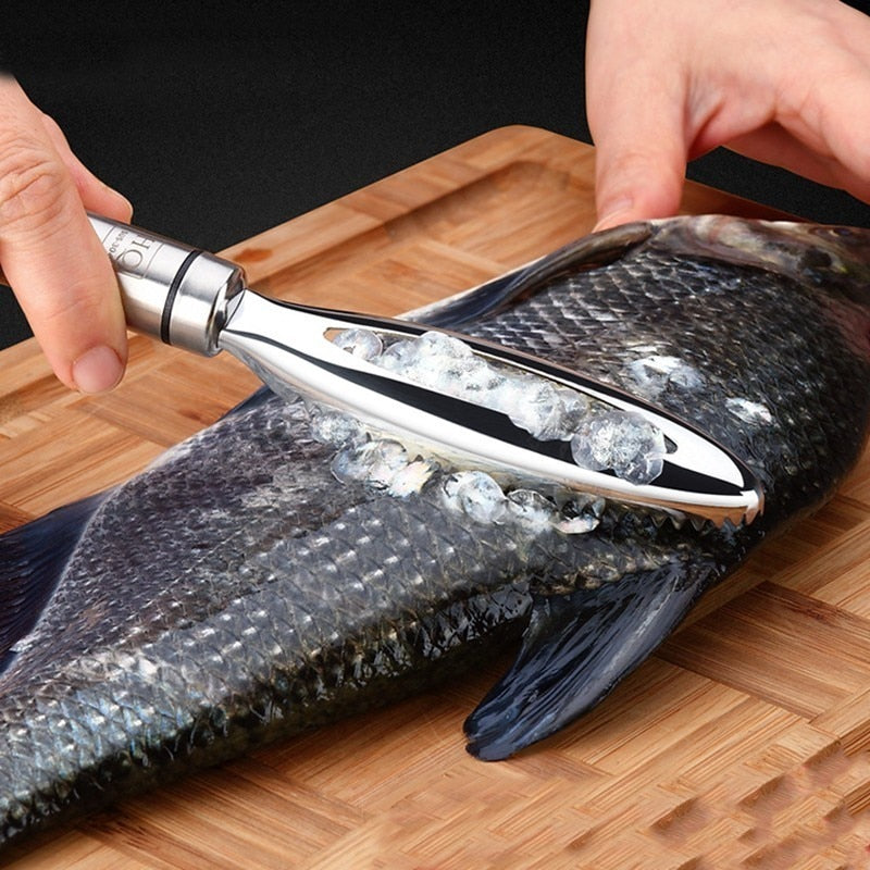 Scraping Fish Scales
