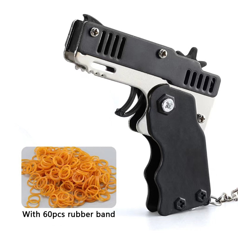 Keychain Rubber Band Gun